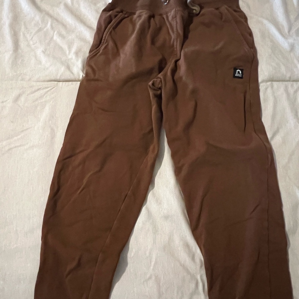 Boy's Brown Jogger Pants
